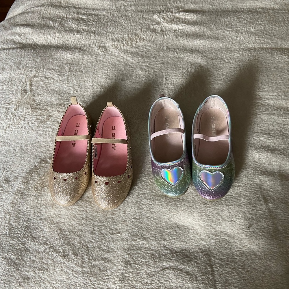 Sparkle girls shoes size 11